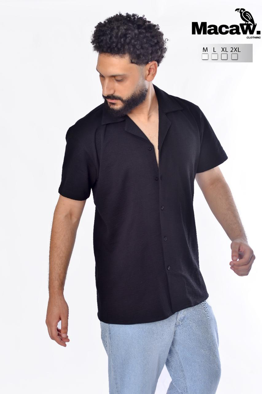 Men's Short Sleeve Cotton Shirt