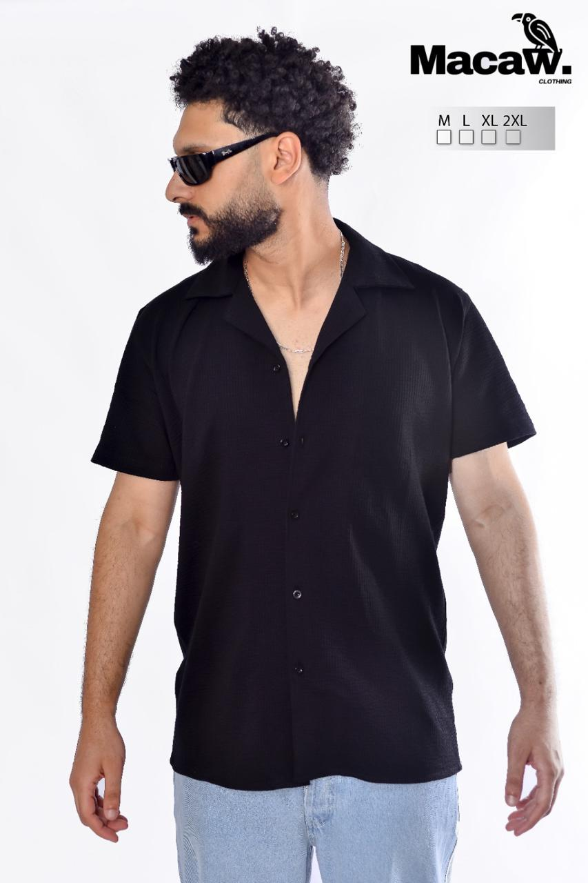 Men's Short Sleeve Cotton Shirt